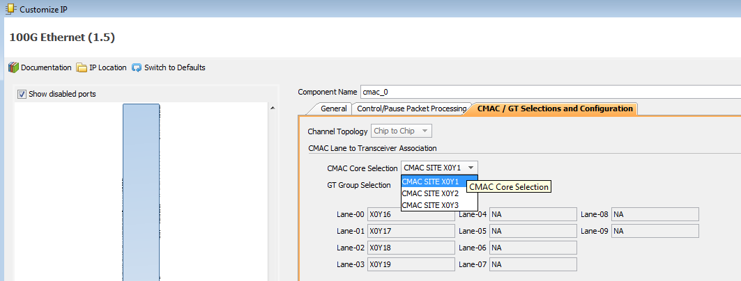 AR# 64653: Virtex UltraScale Integrated Block For 100G Ethernet - CAUI ...